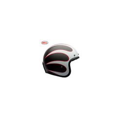 Bell Cruiser Custom 500 Carbon Adult Helmet (Ace Cafe Ton up Black/White)